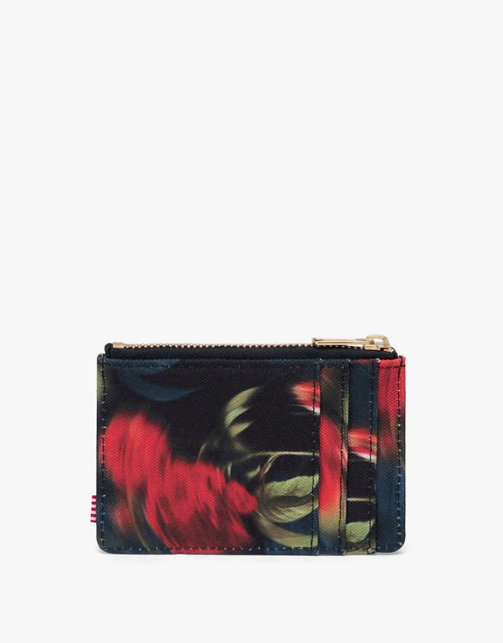 Herschel Supply Co. Oscar RFID Wallet - Blurry Roses