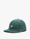 Magenta Corduroy 6 Panel Cap - Teal