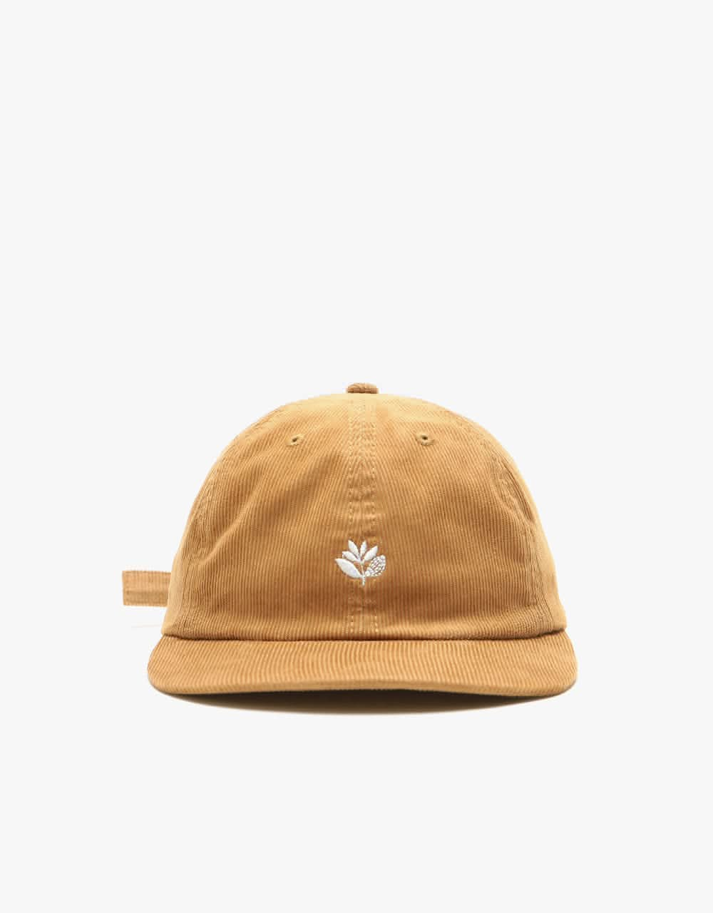 Magenta Corduroy 6 Panel Cap - Honey