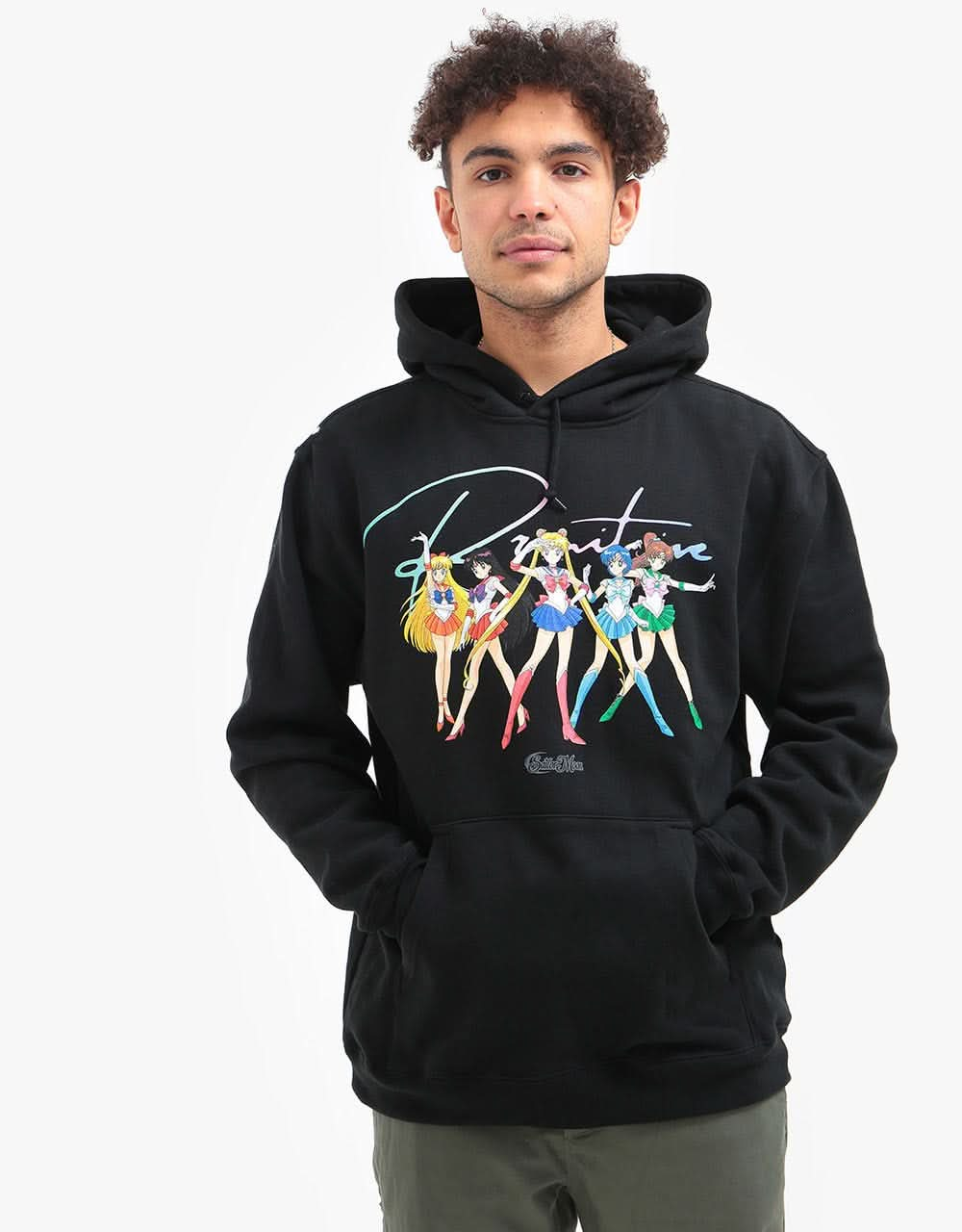 Primitive x Sailor Moon Ginza Scouts Pullover Hoodie - Black