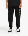 RIPNDIP Multi Logo Sweatpants - Black