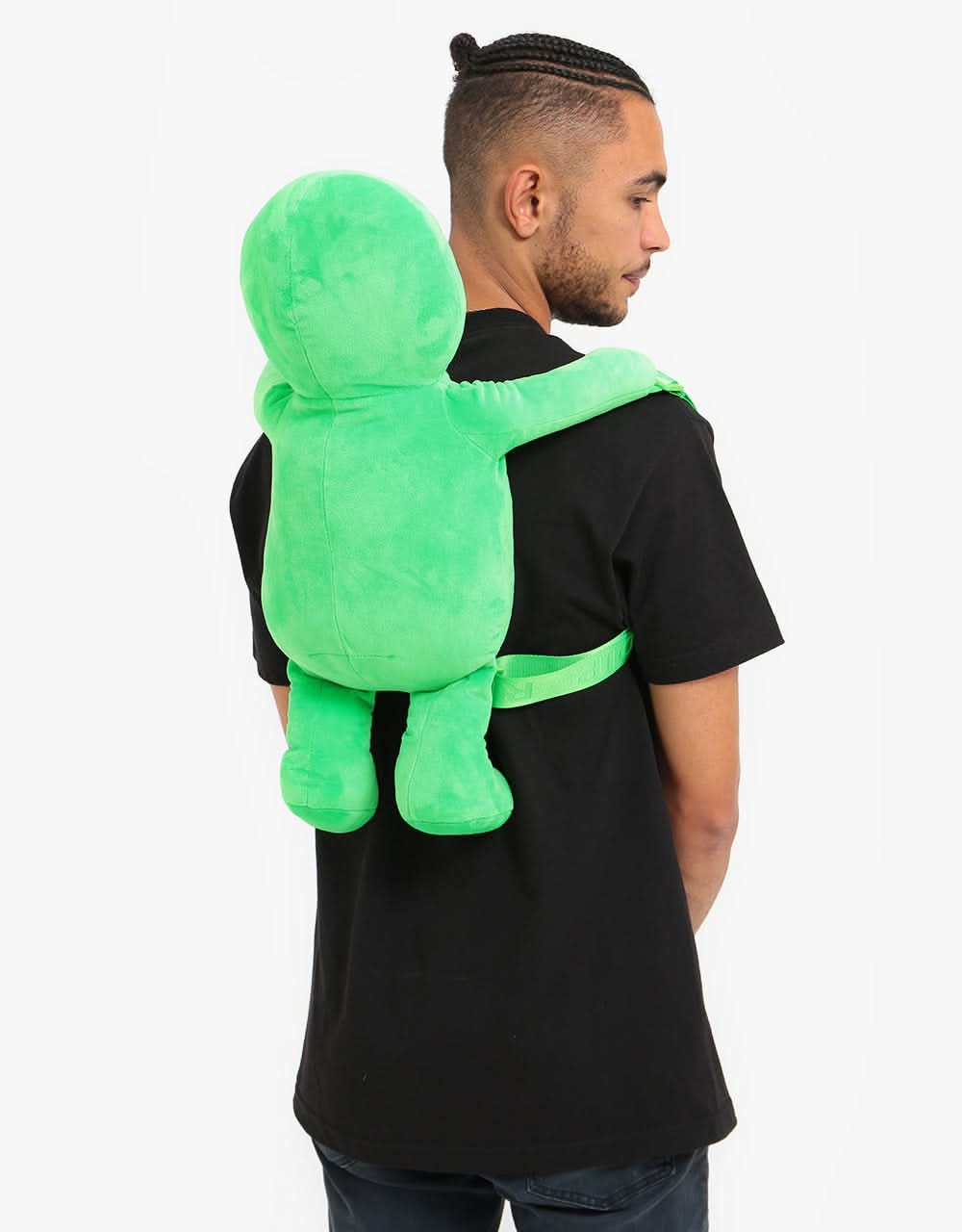 RIPNDIP Lord Alien Plush Backpack - Green