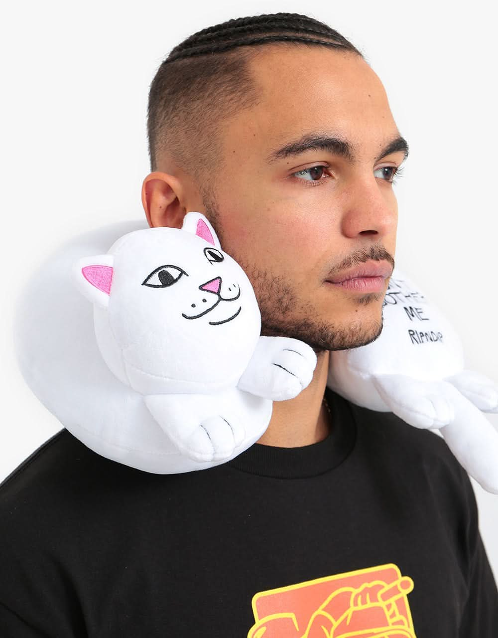 RIPNDIP Don't Bother Me Neck Pillow - White