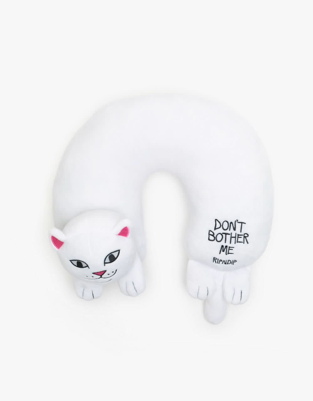 RIPNDIP Don't Bother Me Neck Pillow - White