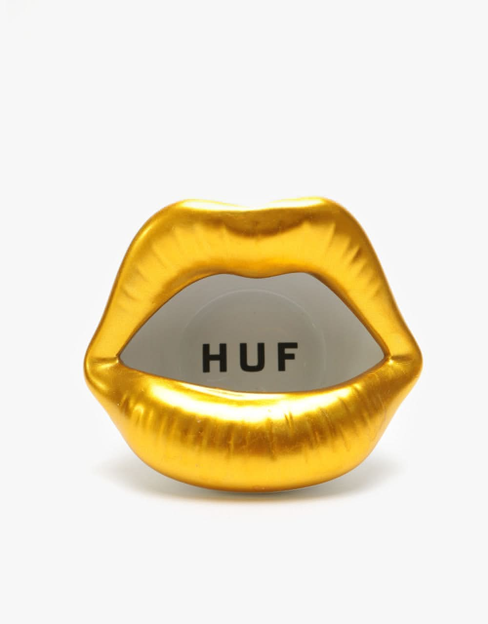 HUF Lips Ashtray - Gold