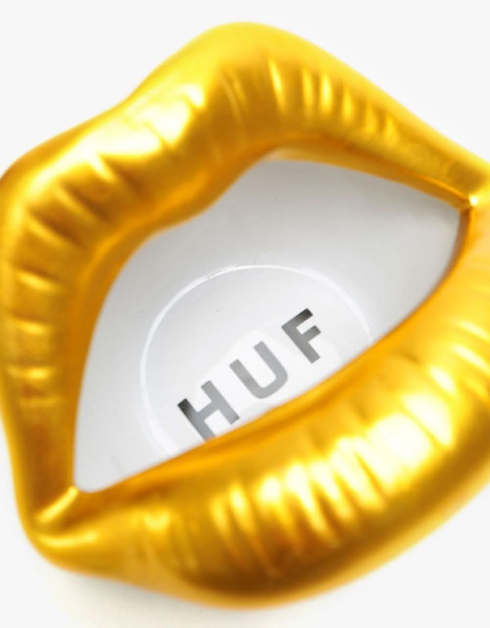 HUF Lips Ashtray - Gold