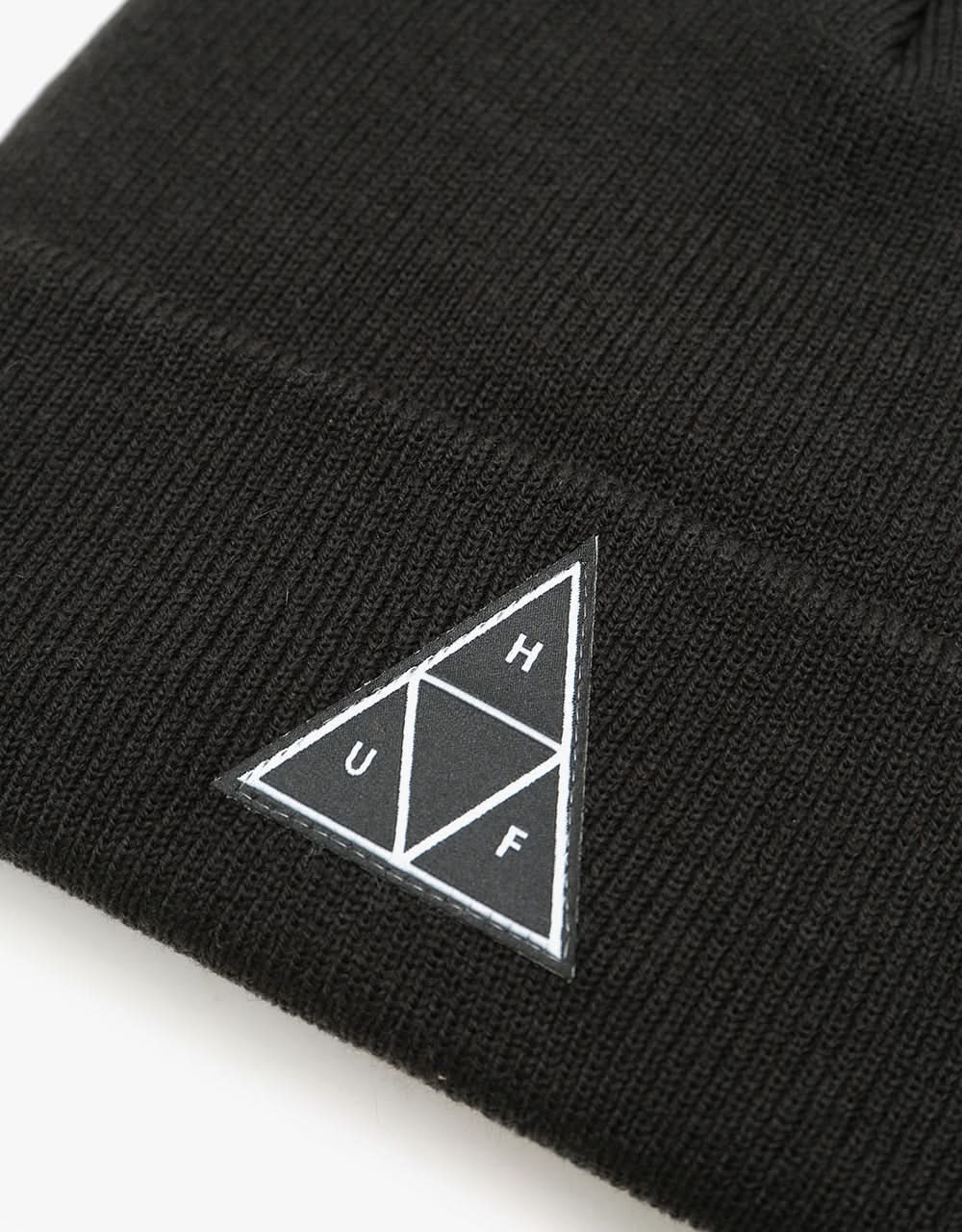 HUF Triple Triangle Beanie - Black