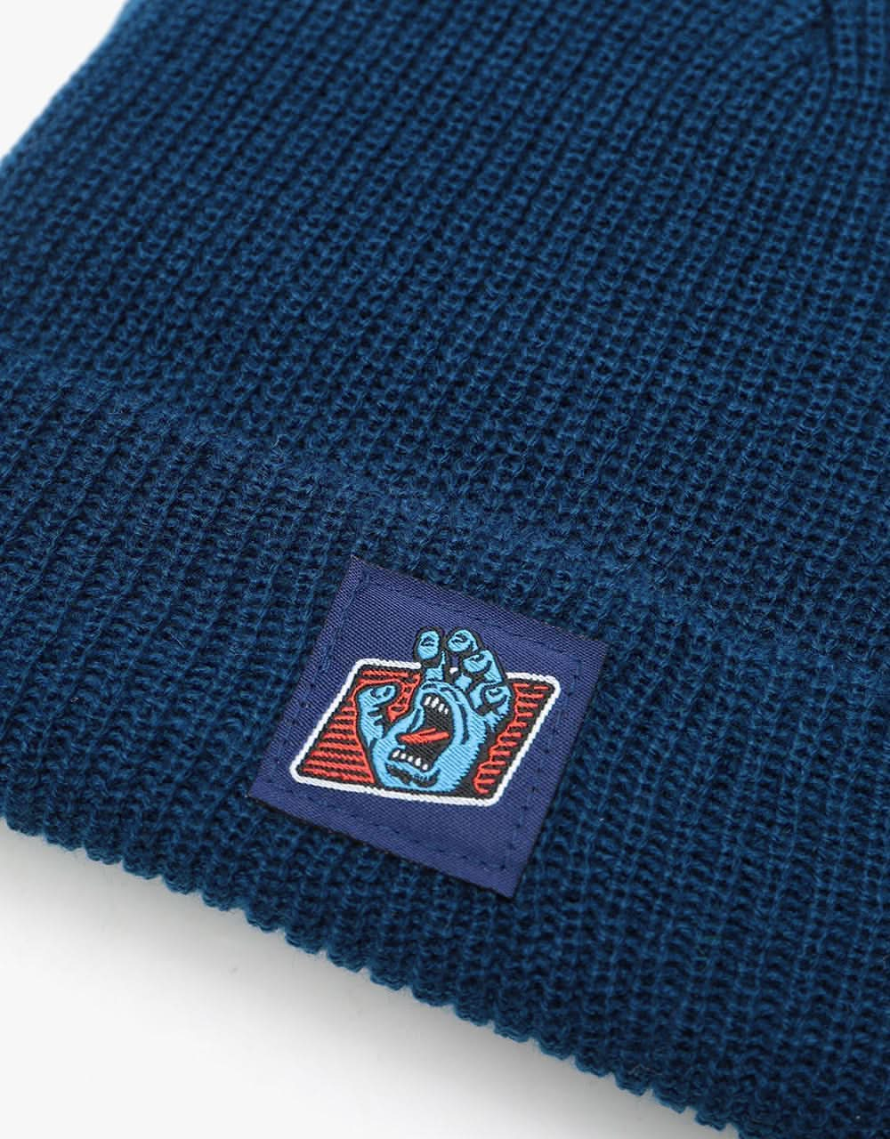 Santa Cruz Work Hand Beanie - Dark Navy