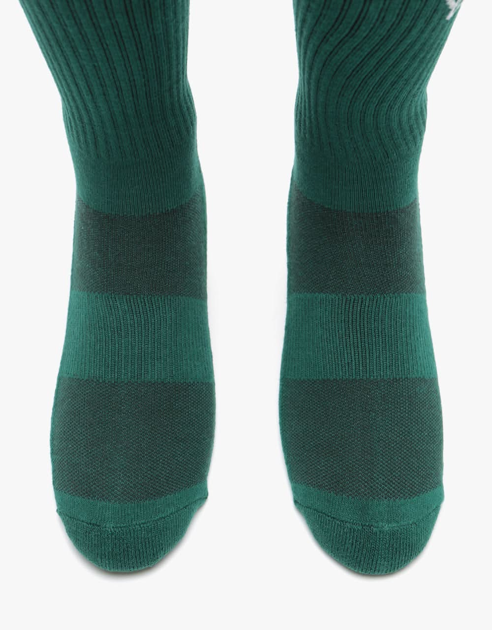 Santa Cruz Opus Dot Stripe Socks - Evergreen