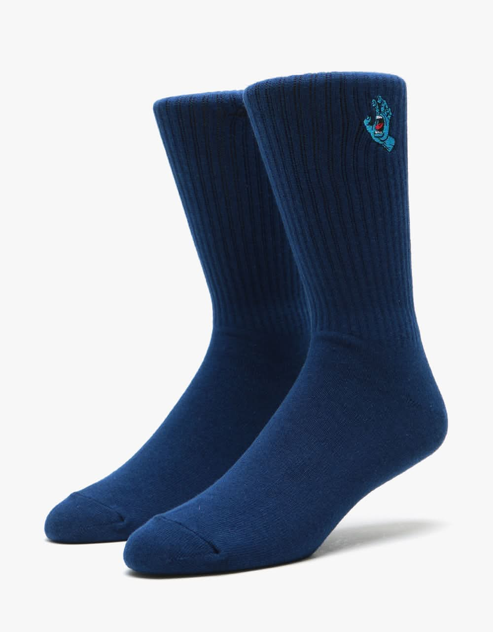 Santa Cruz Screaming Mini Hand Socks - Dark Navy