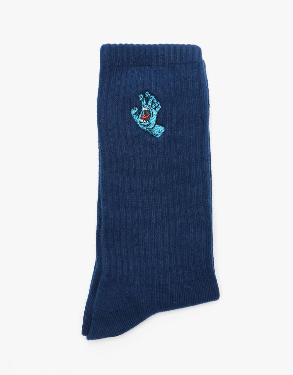 Santa Cruz Screaming Mini Hand Socks - Dark Navy