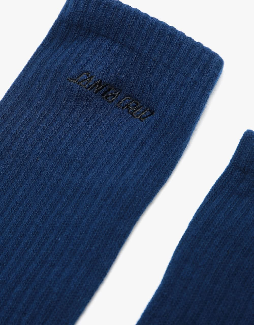 Santa Cruz Screaming Mini Hand Socks - Dark Navy