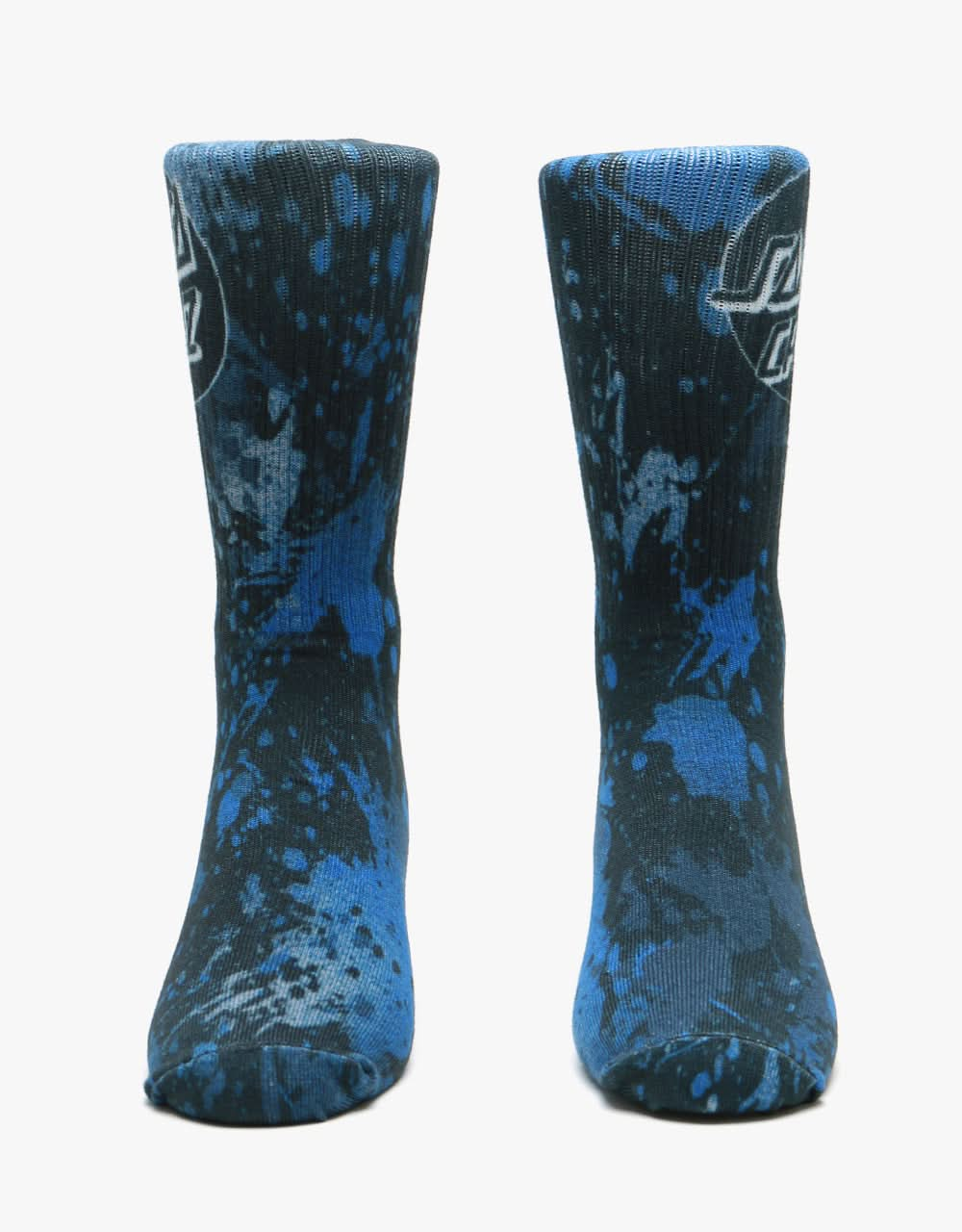 Santa Cruz Dot Splatter Socks - Navy Splatter