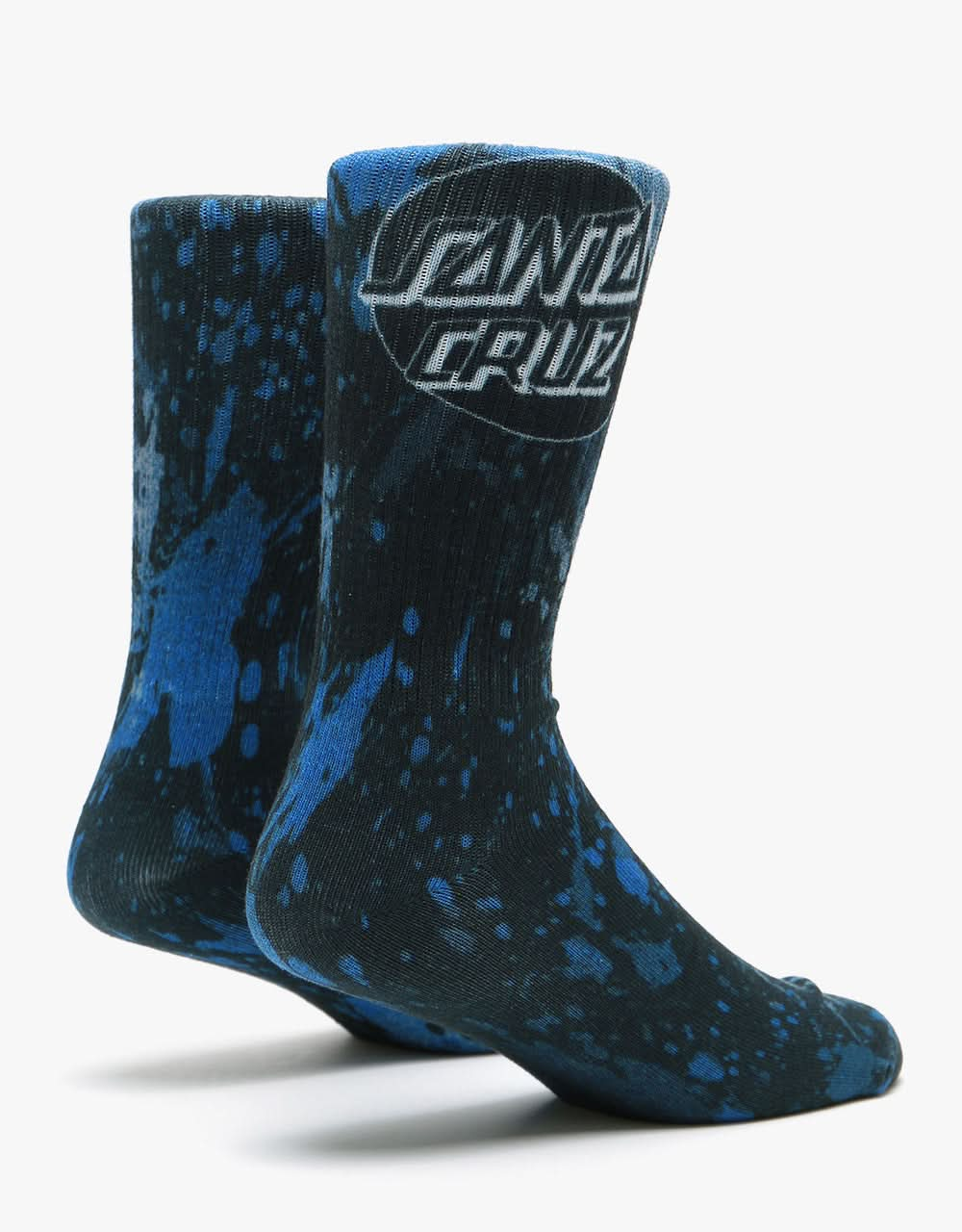 Santa Cruz Dot Splatter Socks - Navy Splatter