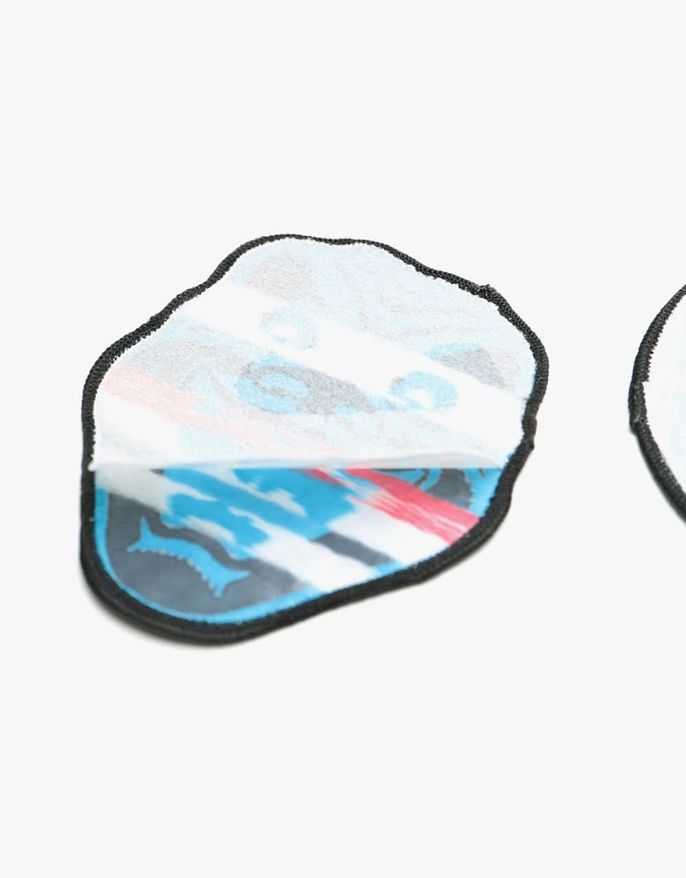 Santa Cruz Speed Wheels Shark Patch (2 Pack) - Blue/Purple