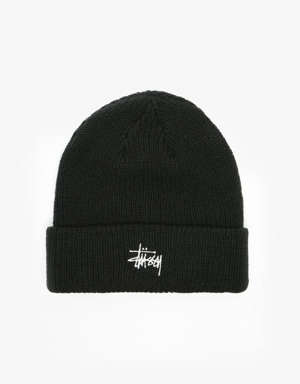 Stüssy Basic Cuff Beanie - Black