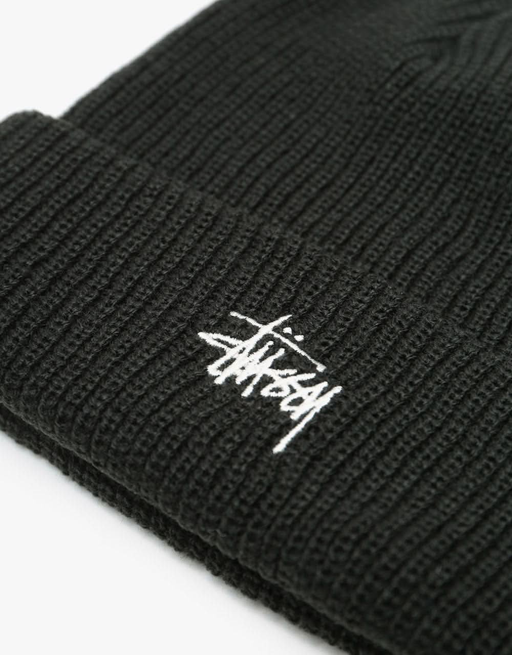 Stüssy Basic Cuff Beanie - Black