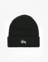 Stüssy Basic Cuff Beanie - Black