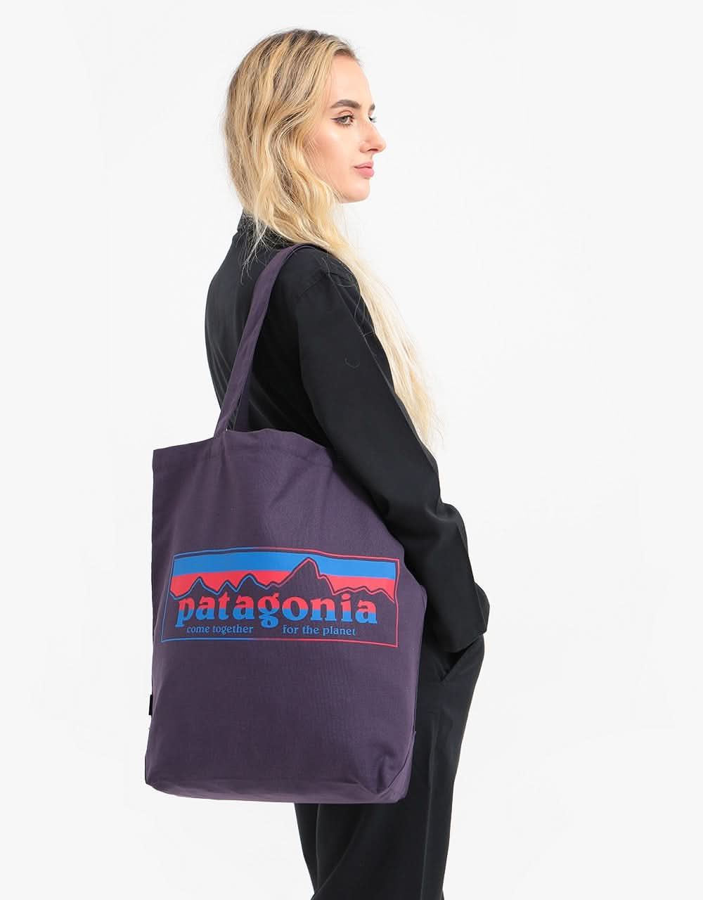 Patagonia Together For The Planet Tote Bag - Piton Purple