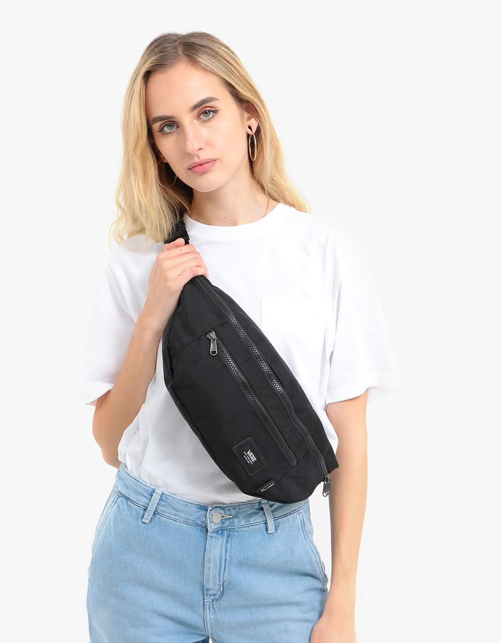 Vans Ward Cross Body Bag - Black Ripstop