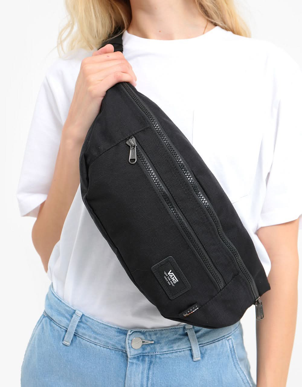 Vans Ward Cross Body Bag - Black Ripstop