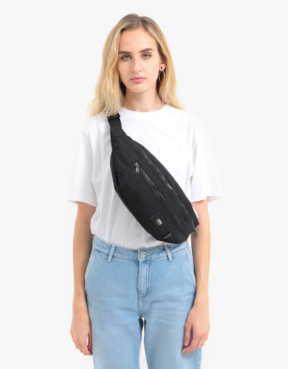 Vans Ward Cross Body Bag - Black Ripstop