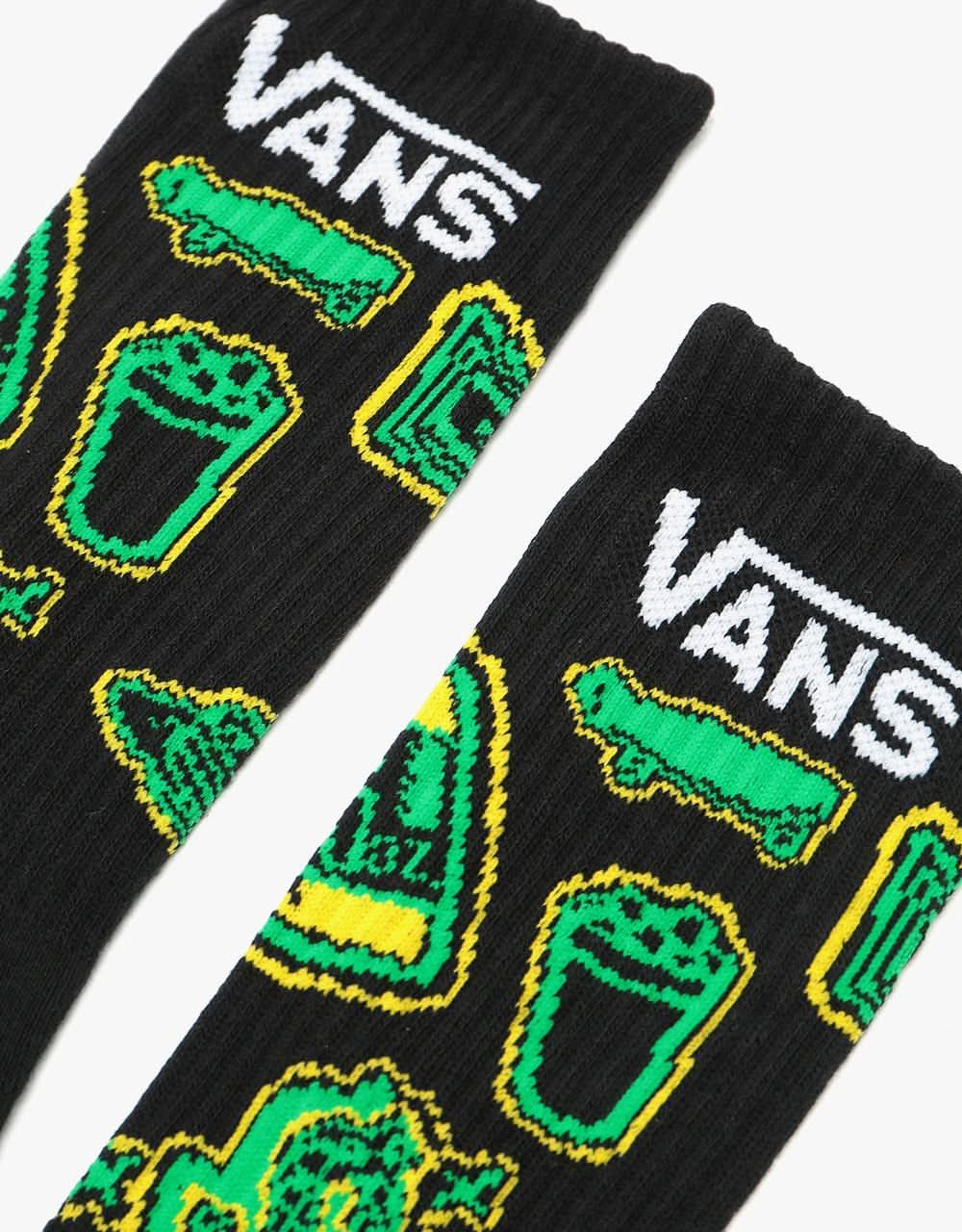 Vans x Shake Junt Crew Socks - Black