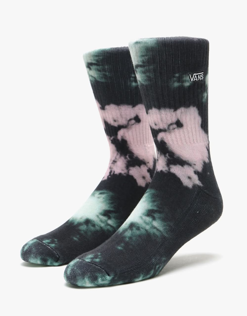 Vans Cool Tie Dye Crew Socks - Black Tie Dye