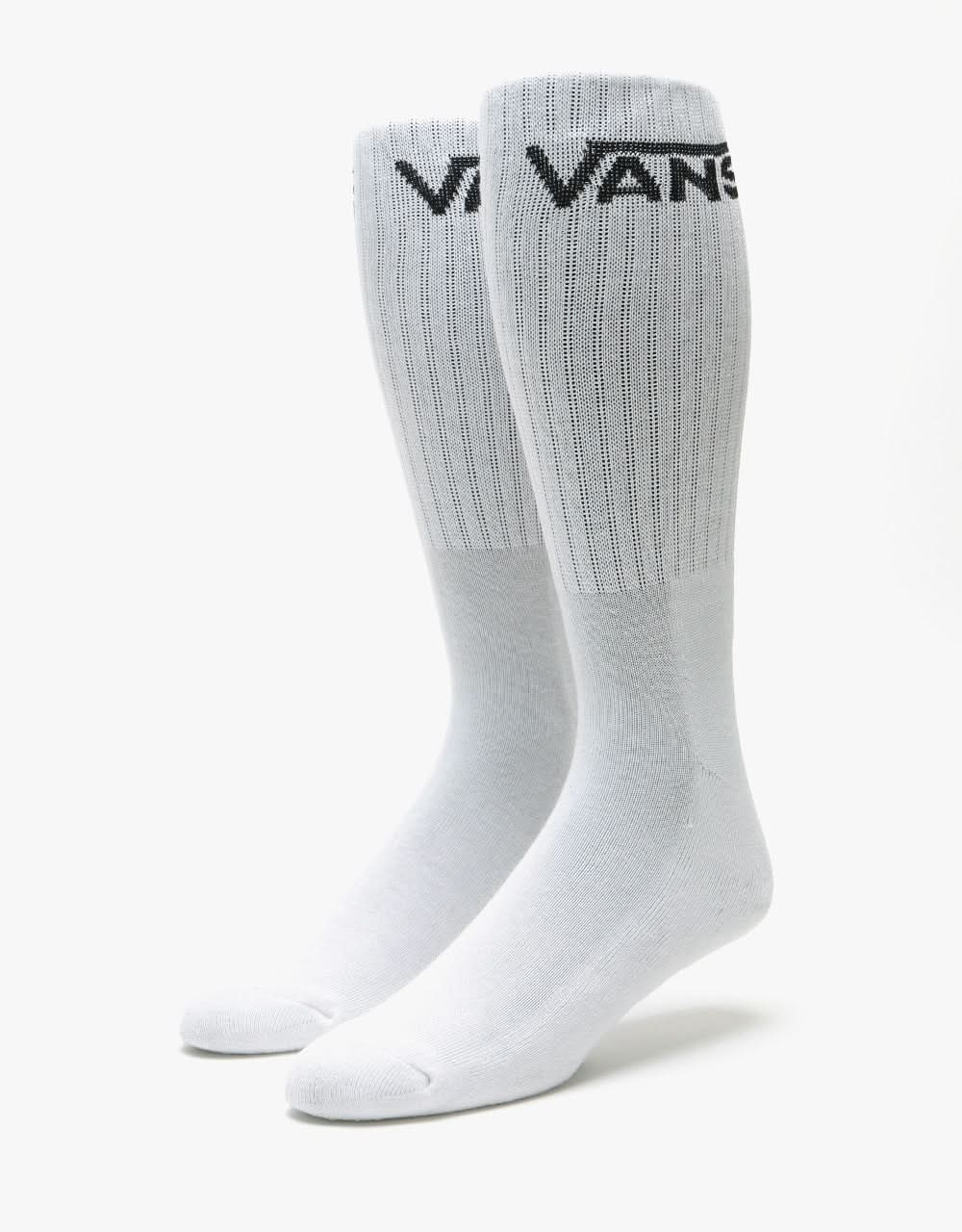 Vans Classic Crew 3 Pack Socks - Black/Checkerboard