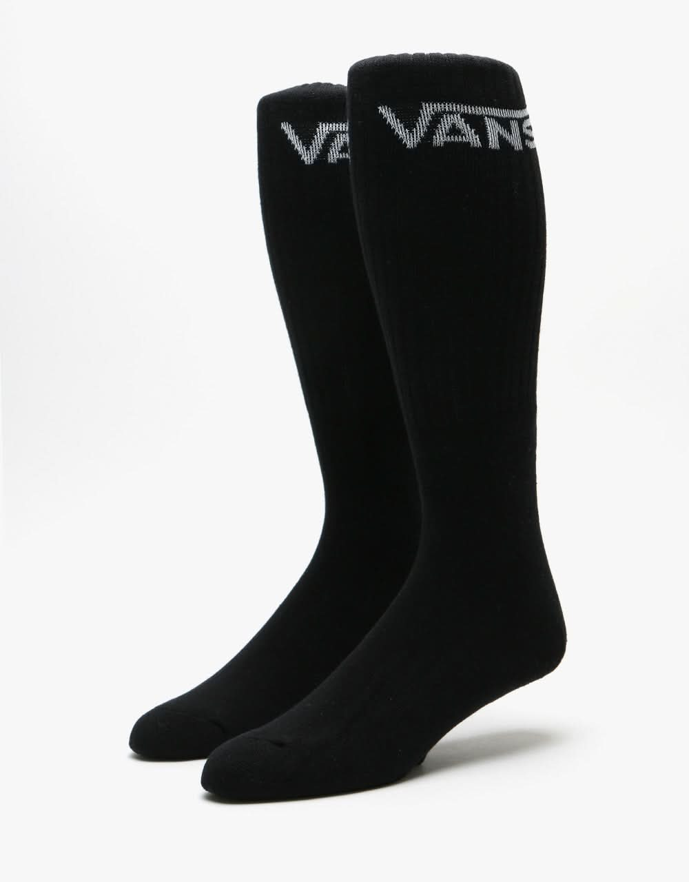 Vans Classic Crew 3 Pack Socks - Black/Checkerboard