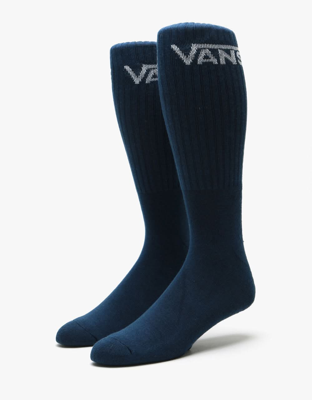 Vans Classic Crew 3 Pack Socks - Dress Blues/Chili Pepper