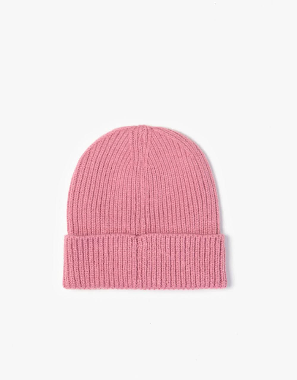 The North Face Logo Box Cuffed Beanie - Mesa Rose