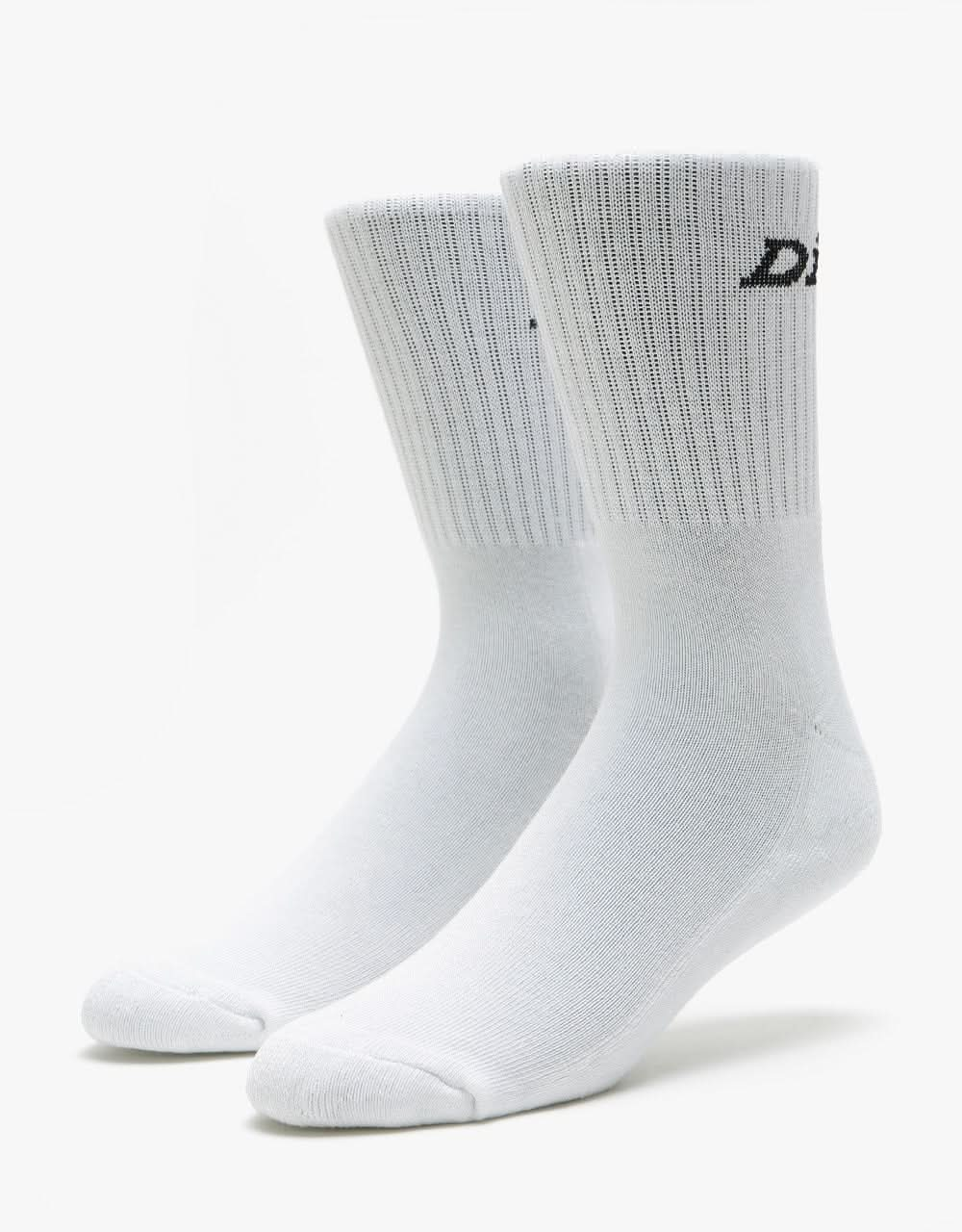 Dickies Carlyss 2-Pack Socks - White