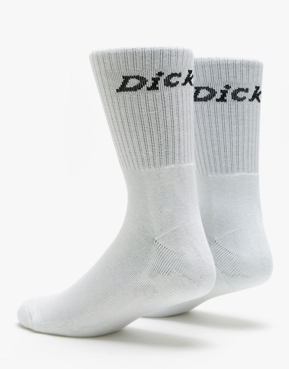 Dickies Carlyss 2-Pack Socks - White