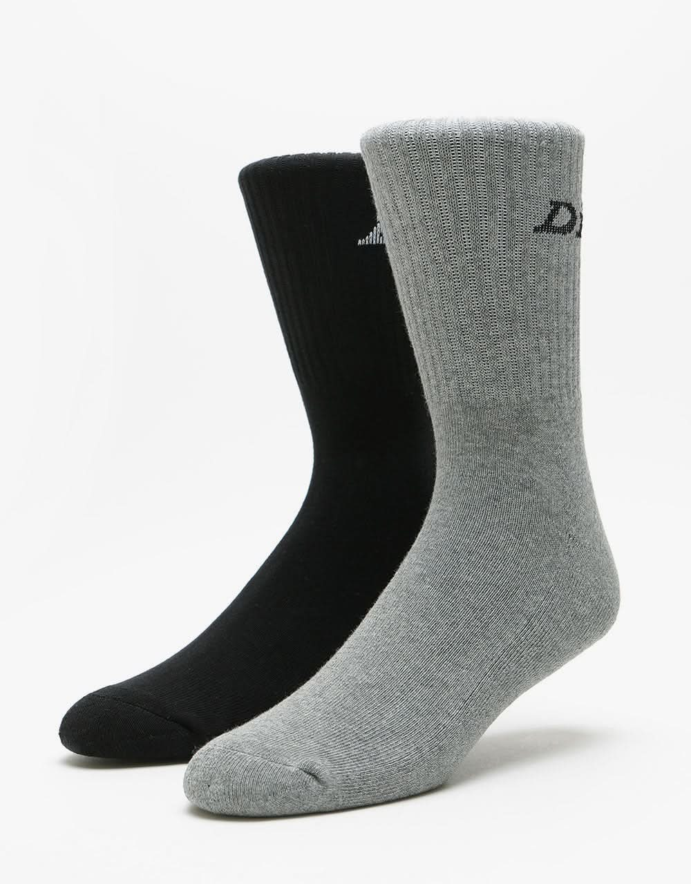 Dickies Carlyss 2-Pack Socks - Assorted Colour