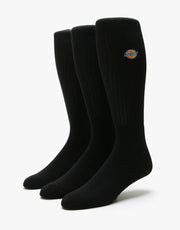 Dickies Valley Grove 3er-Pack Socken – Schwarz