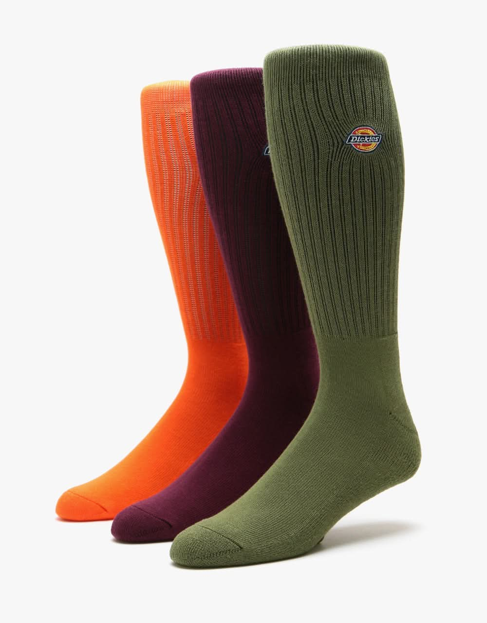 Dickies Valley Grove 3-Pack Socks - Army Green