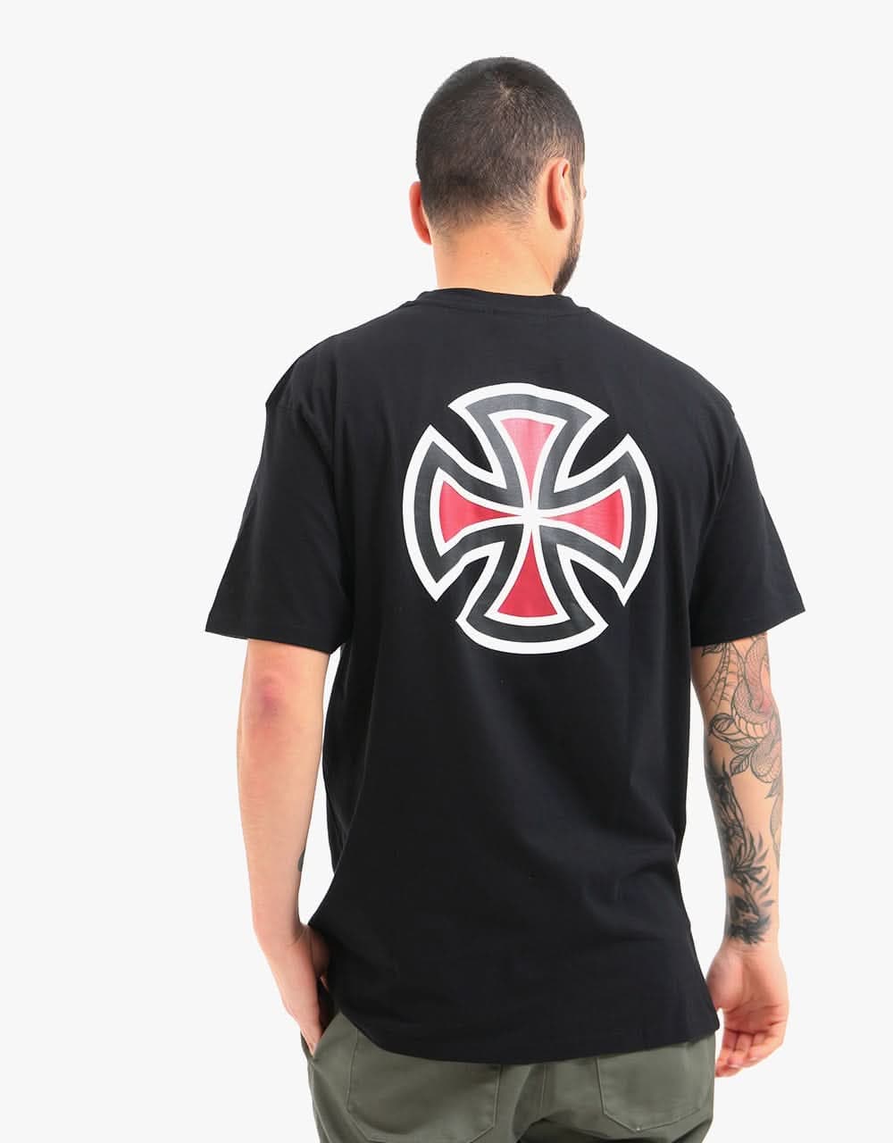 Independent Bar Cross T-Shirt - Black