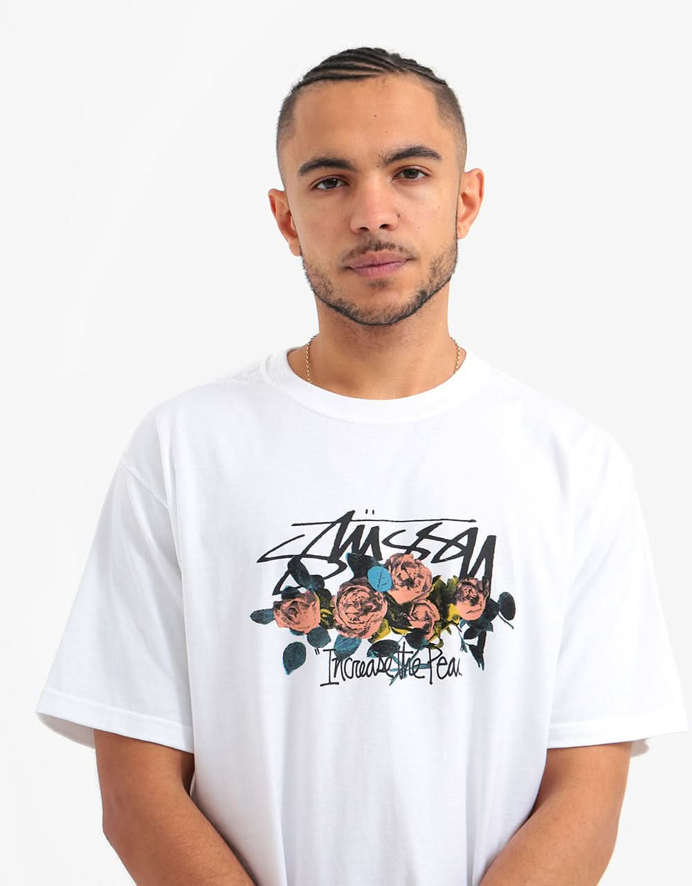 Stüssy ITP Roses T-Shirt - White