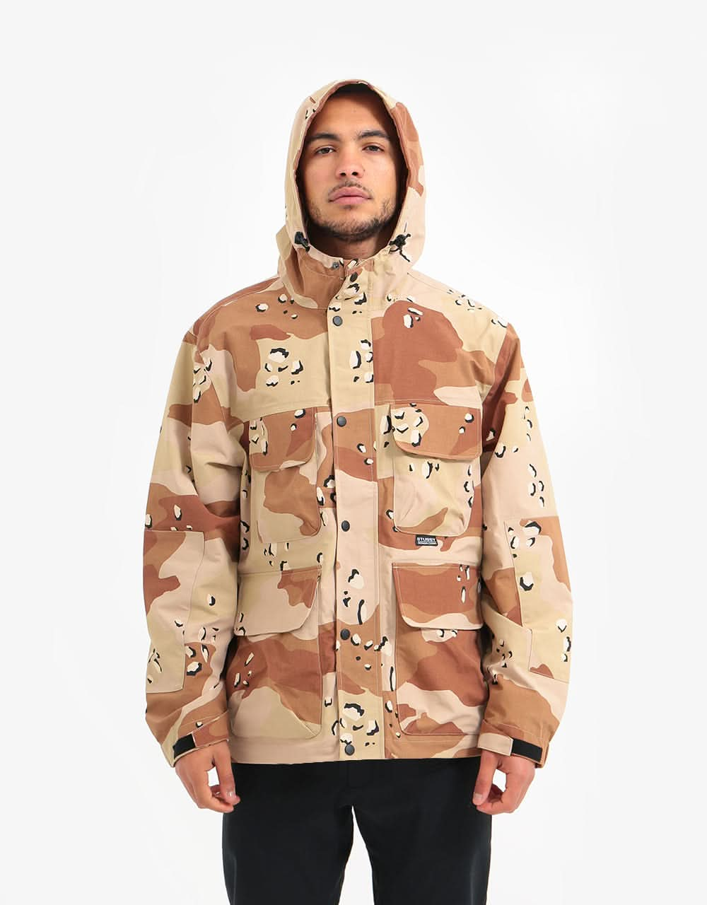 Stüssy Camo Taped Seam Field Jacket - Camo