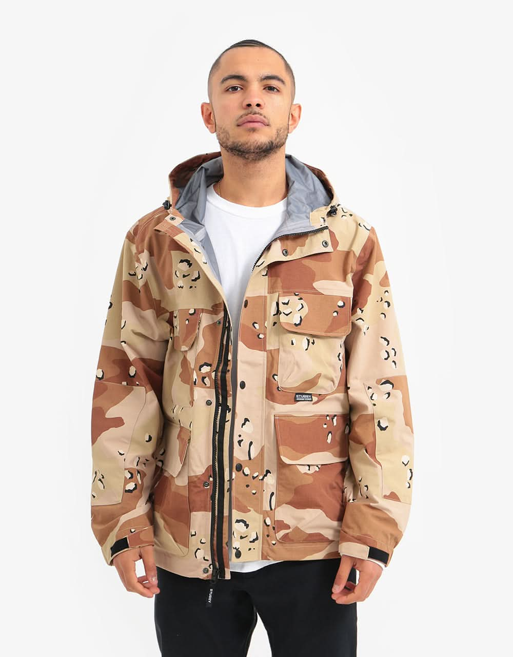 Stüssy Camo Taped Seam Field Jacket - Camo