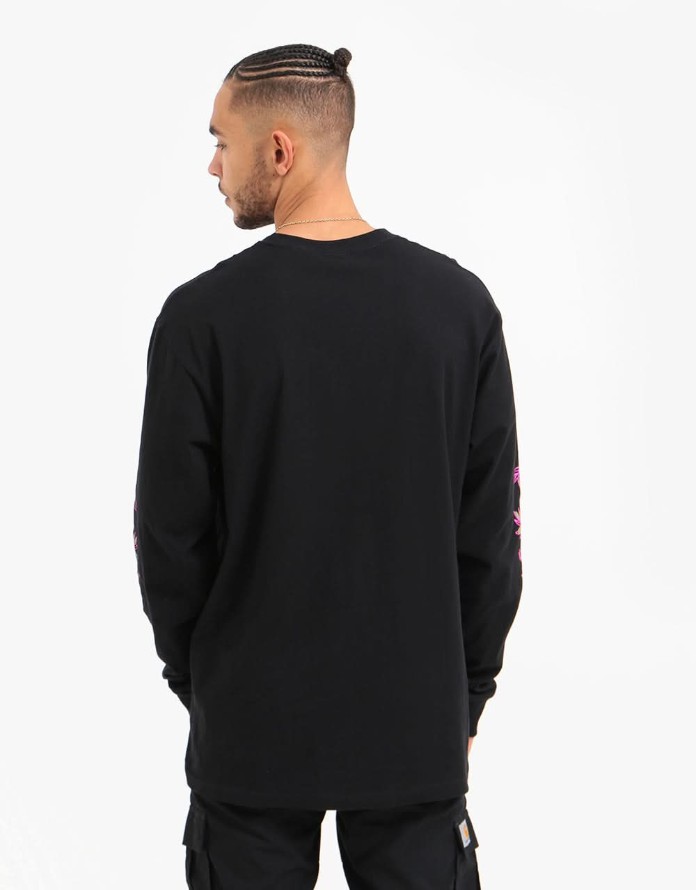 Stüssy Rosebud L/S T-Shirt - Black