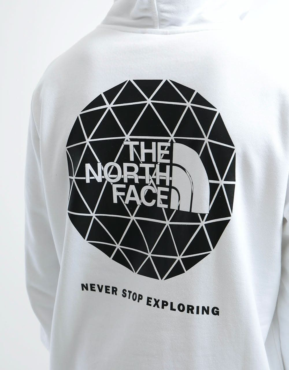 The North Face Geodome Pullover Hoodie - TNF White