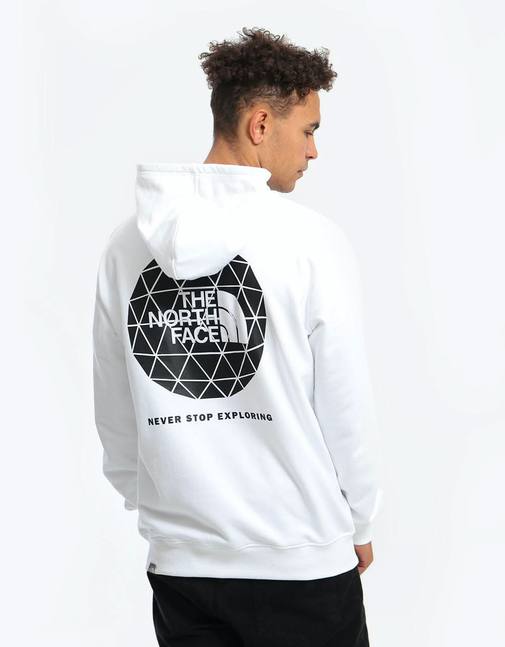 The North Face Geodome Pullover Hoodie - TNF White