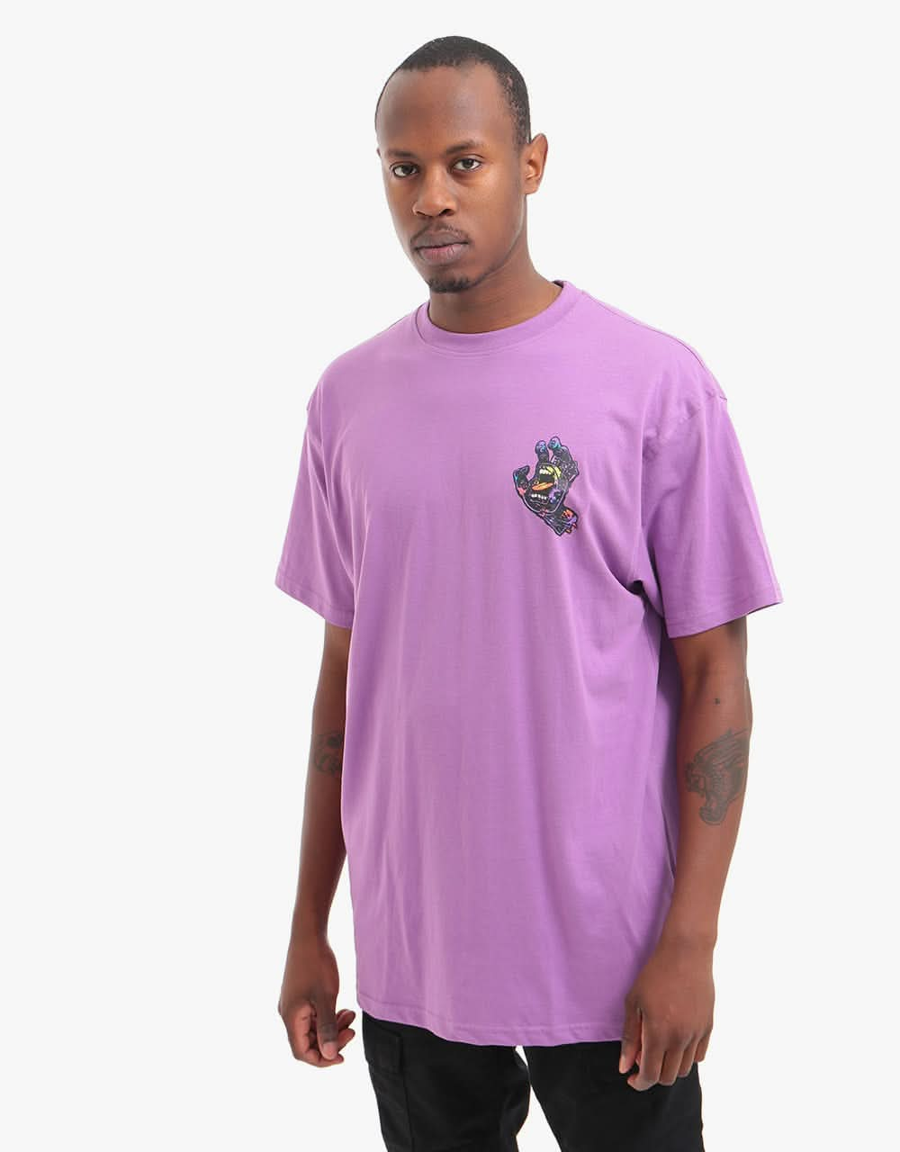 Santa Cruz Hand Splatter T-Shirt - Lavender