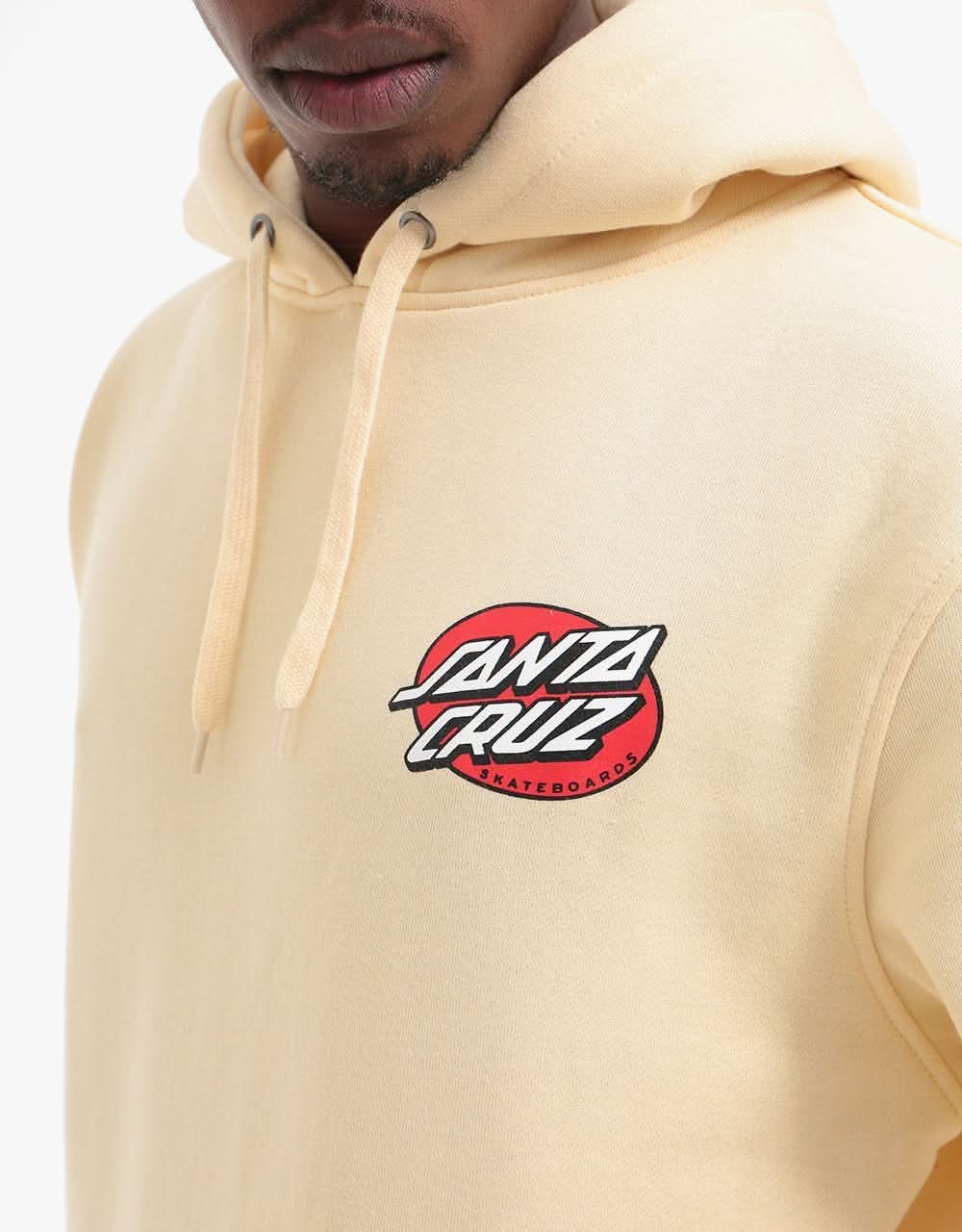 Santa Cruz Vintage Bone Hand Pullover Hoodie - Bone