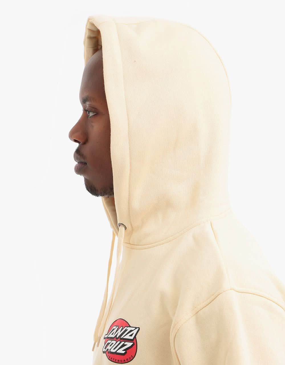 Santa Cruz Vintage Bone Hand Pullover Hoodie - Bone