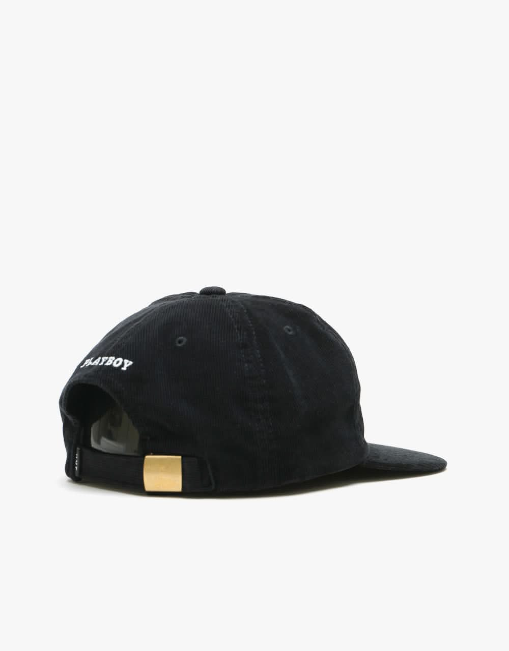 HUF x Playboy Corduroy Cap - Black