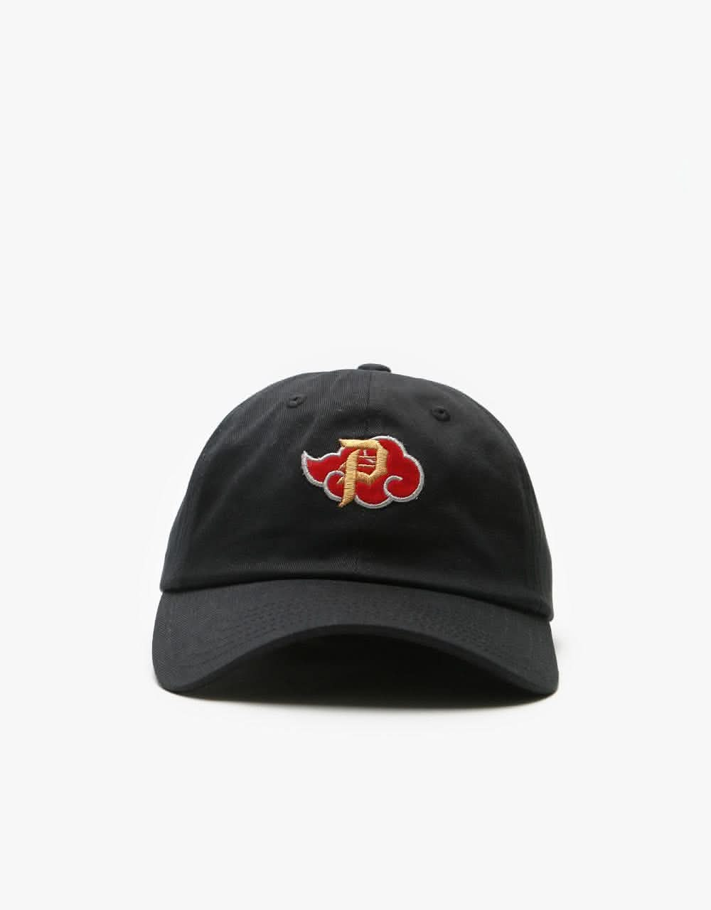 Primitive x Naruto Akatsuki Strapback Cap - Black