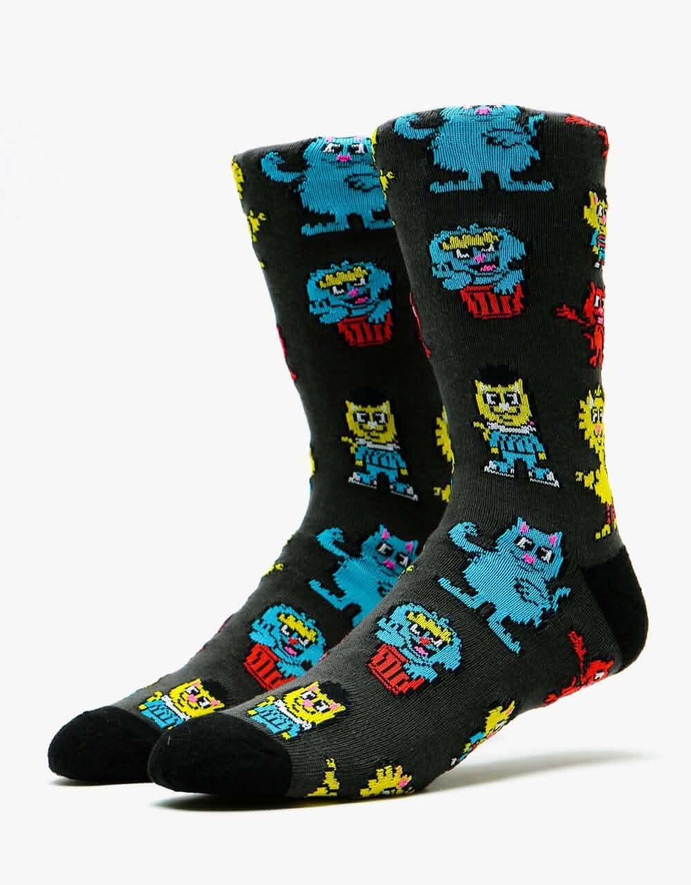 RIPNDIP Nerm Street Socks - Black